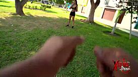 Muscular Trainer Pounds Young Latina Hard In Intense Equal Fuck Session
