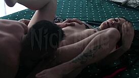 friend's cousin arrives early and stretches my tight little pussy pov