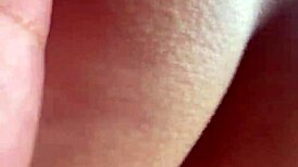 amateur babe rides dildo deep, squirts orgasm while sucking huge cock homemade