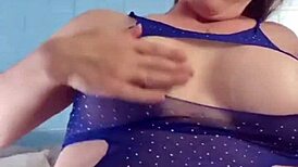 Milf's Huge Clit Drives Her Wild in Intense Masturbation Session