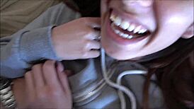 Perfect Latina Girlfriend Stretched Before Gym