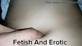 her fingers dive deep into that soft belly navel massage