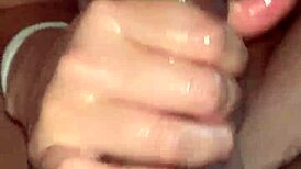 amateur babe rides dildo deep, squirts orgasm while sucking huge cock homemade