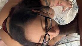 i gave my fat ass to the hung black guy bareback he wrecked it good