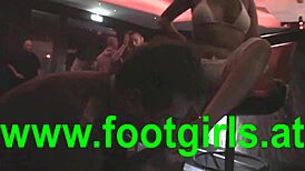 dominant foot mistress forces dirty toe licking and humiliating feet worship
