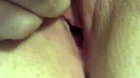 horny petite teen slut fingers pussy to squirting orgasm