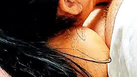 adoptive sis blows to ease bro's tension with warm cum relief