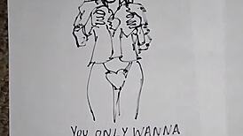Practicing detailed jeans drawings without any masturbation distractions part 6