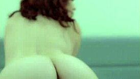 Goth Babe Vanerose Sways Seductively Then Plunges Dildo Deep Into Her Natural Tits Body