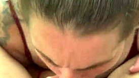I Suck His Cock Outdoors With Cum