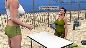 giantess growth sex shrinks man in part two