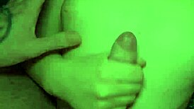 Mutual masturbation with girlfriend tiny tits until cum