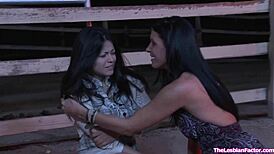 petite big tits latina facesits lesbian sugarmommy outdoors