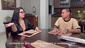 latina tetona rides huge bbc from stepson friend