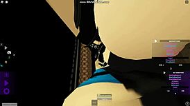 my emo girlfriend's cute tits bounce as i pound her tight pussy missionary on the bed