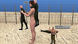 giantess growth sex shrinks man in part two