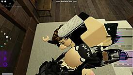 my emo girlfriend's cute tits bounce as i pound her tight pussy missionary on the bed