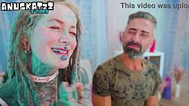 big cock hippie anal pounding leads to epic gape