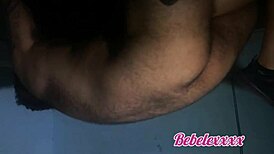 Pussy fart full of cum after double penetration