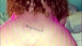 Curly Redhead Pawg Rides Raw For Creampie POV