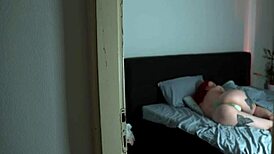 Redhead step mom visits and gets fucked hard