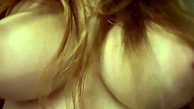 Ever seen Italian milf's massive tits bounce wildly?
