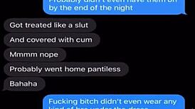 sexting wife teases husband with dirty talk