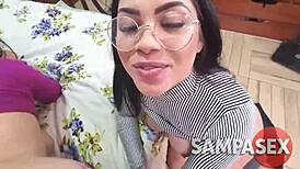 imagine two big ass teens sharing double anal creampie bliss on that luxury king bed?