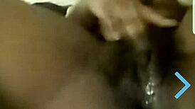 Sexy girl masturbates on webcam during live chat