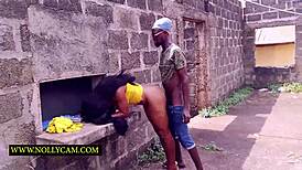 African Teen Skips School For Hard Fucking