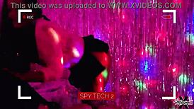 oriental stripper maxine x strips then gets dicked hard