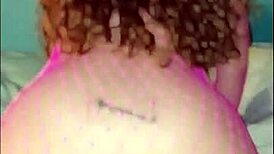 Curly Redhead Pawg Rides Raw For Creampie POV