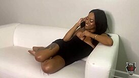 lusty ava valentina stuffs her mouth full of thick cock 😛💋