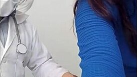 Passionate Doctors Enjoy Steamy Sex In Office