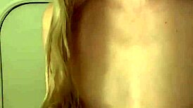 Tiny Amateur Rides Giant Dildo In Little Pussy