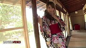 hot asian milf gives sloppy blowjob and harsh sex