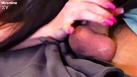 amazing blowjob with pierced nipples and tongue