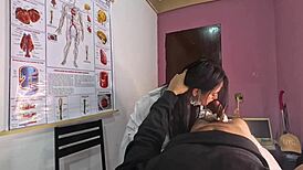 Erection Pops Up Unexpectedly In Front Of Nurse