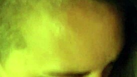 18 year old lesbian gives a sloppy blowjob