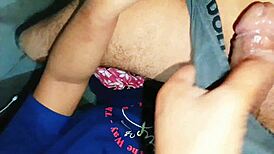 Chubby bhabhi cumshot in mouth all cum swallowed