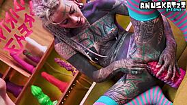 Pierced Girls Go Crazy With Toys And Love It