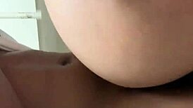 Bbc redbone gets pounded in the kitchen