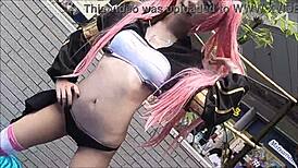 ymly-1072 cosplay girl poses cute