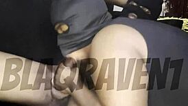 blaq raven woke up with a blowjob