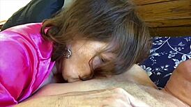Granny Peggy Sue The Best Oral Cock Holster