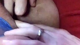 getting my pussy fingered and whipped until i cum
