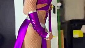 Mi Madrastra Culona Se Disfraza De Starfire Para Que Yo La Folle Por Halloween