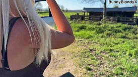 Big Tits Blonde Gets Fucked Hard For Repair
