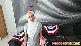 Arabic stepmom celebrate her first independence day
