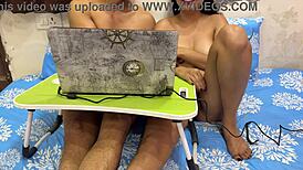 Indian Couple Stays Fully Nude All Day For Challenge